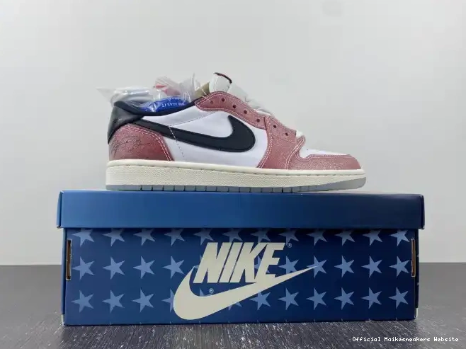 Official Maikesneakers JORDAN 'RED ROOM LOW FN0432-017 1 TROPHY X OG AIR BLACK' 0408